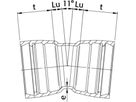 Steckmuffenbogen WILD, 11° MMK, 2 Muffen - Typ MMK Novo-Sit