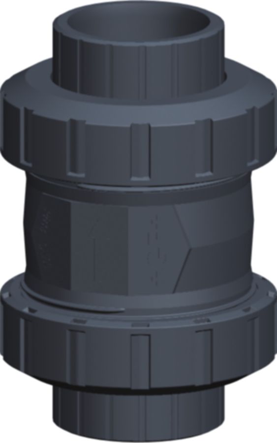 Rückschlagventil Typ 561 PVC-U - mit Klebemuffen metrisch