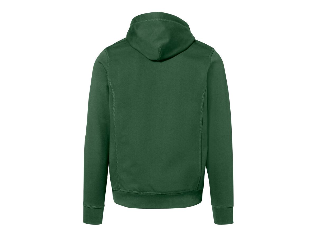 Kapuzenjacke Bonded, Gr. XS - tanne/silber