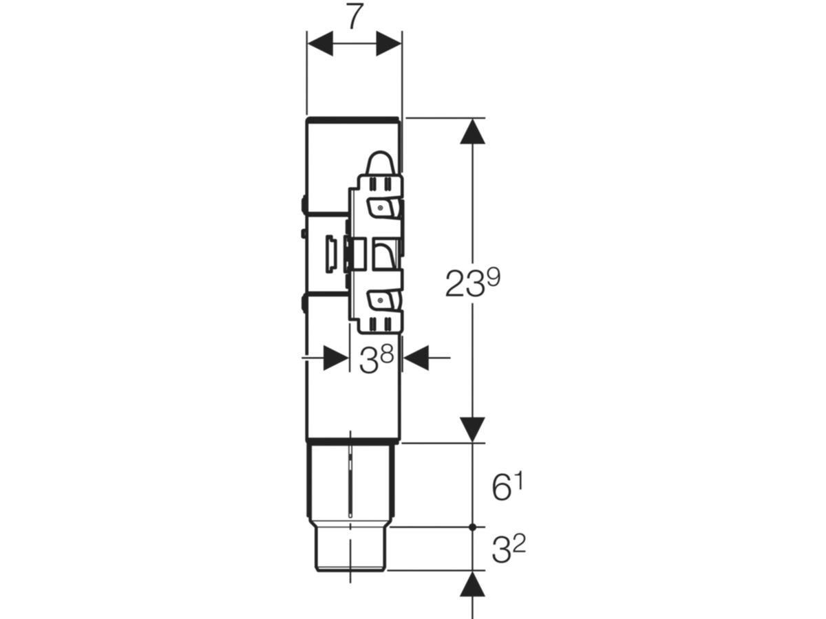 Geberit GIS-Waschtischset