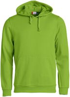 CLIQUE BASIC Hoody, hellgrün Gr. 2XL - 65% Polyester 35% Baumwolle 280 g/m2