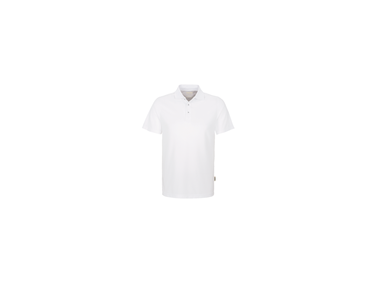 Poloshirt COOLMAX Gr. S, weiss - 100% Polyester, 150 g/m²