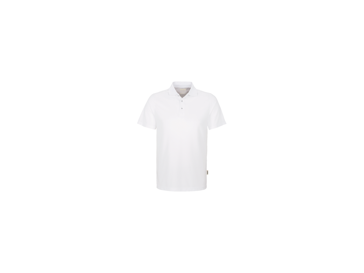 Poloshirt COOLMAX Gr. 2XL, weiss - 100% Polyester, 150 g/m²