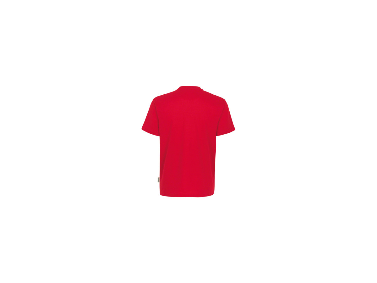 T-Shirt Performance Gr. 4XL, rot - 50% Baumwolle, 50% Polyester, 160 g/m²