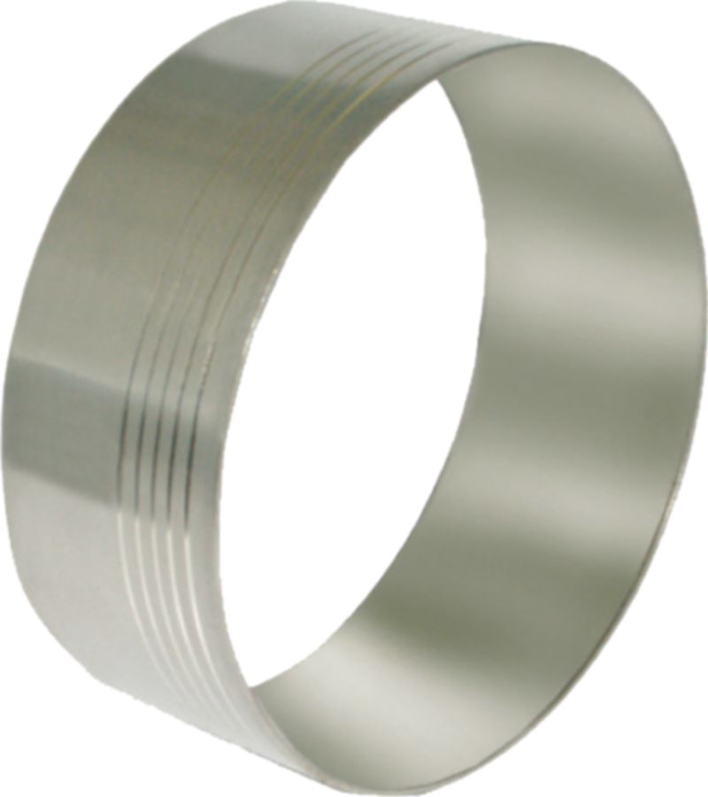 Stützringe vonRoll aus CrNi-Stahl