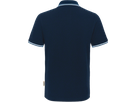 Poloshirt Twin-Stripe XS tinte/weiss - 100% Baumwolle, 200 g/m²
