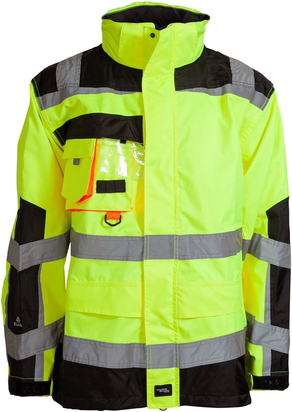 ELKA Visible Xtreme Jacke Grösse XL - 8000 Wassersäule, Farbe 042 gelb