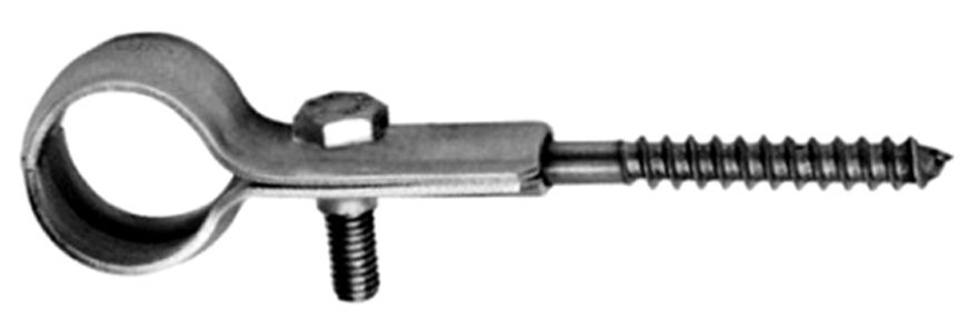Rohrschelle zu Schutzrohr 1/2" - Befestigung an Sockelrohrschelle