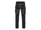 ENTIRE Arbeitshose Gr. 44 - Schwarz/Anthrazitgrau, 4-Wege-Stretch