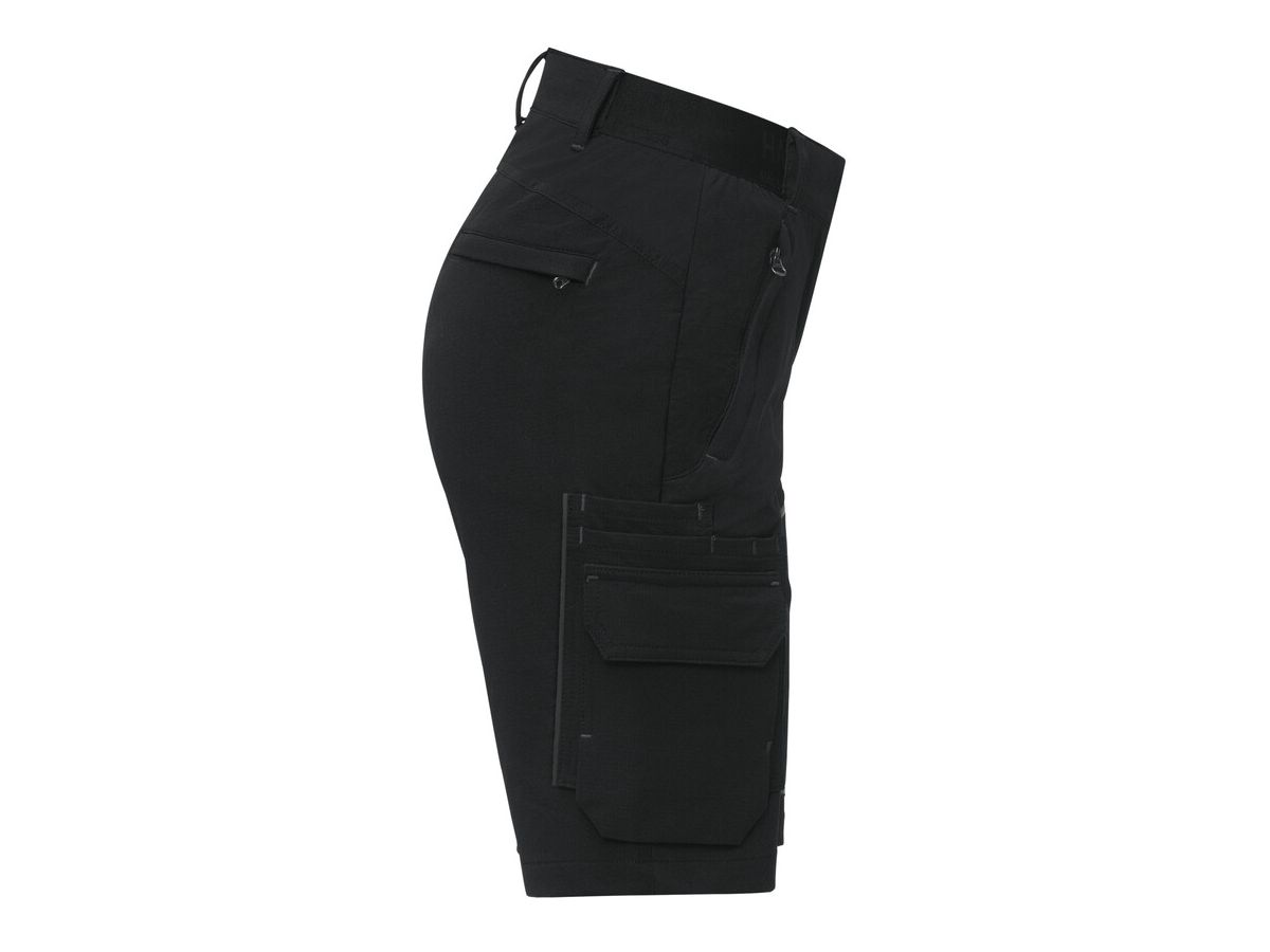 Damen Activeshorts, Gr. 2XS - schwarz