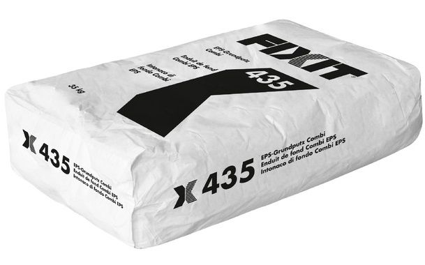 Fixit 435 EPS Grundputz Combi (25 kg/S) - Zement, Weisskalkhydrat Körnung 0 - 1,0
