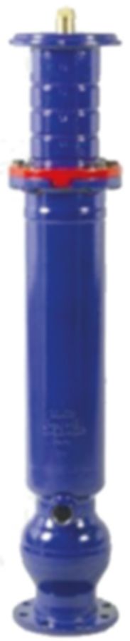 Hydrant Hinni Unterteil 1.20-1.70m - 6629 Doppelabsp. Fl DN100