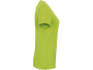 Damen-V-Shirt COOLMAX Gr. 3XL, kiwi - 100% Polyester, 130 g/m²