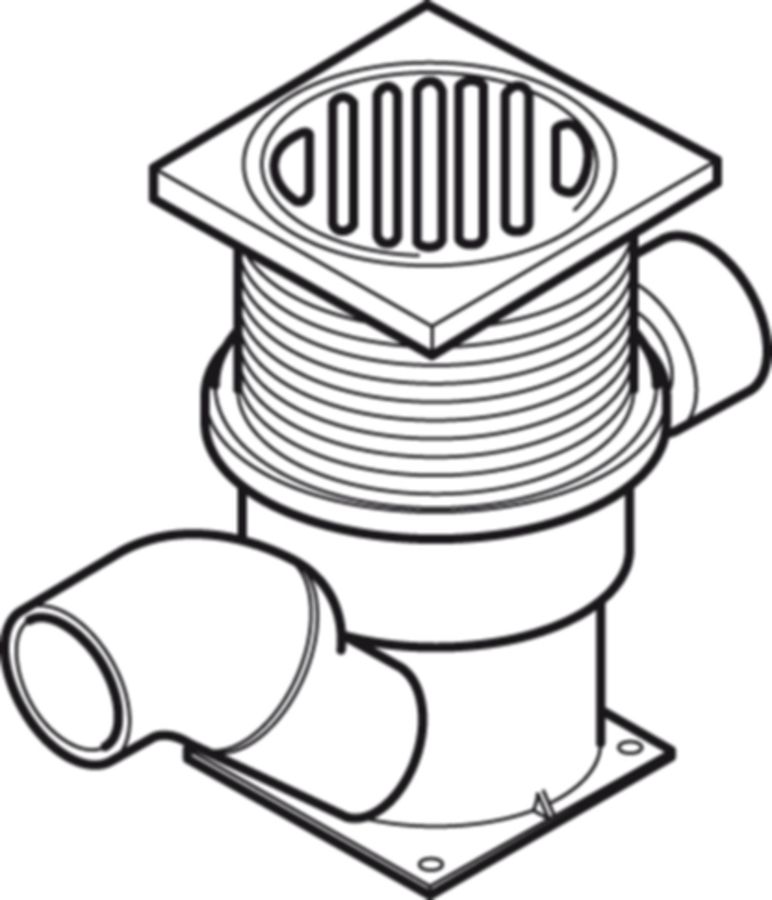 Geberit Bodenablauf VARINO