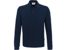 Longsleeve-Poloshirt Perf. 6XL tinte - 50% Baumwolle, 50% Polyester, 220 g/m²