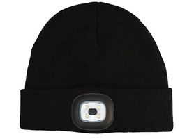 Beanie LED Black - 100% Polyacryl