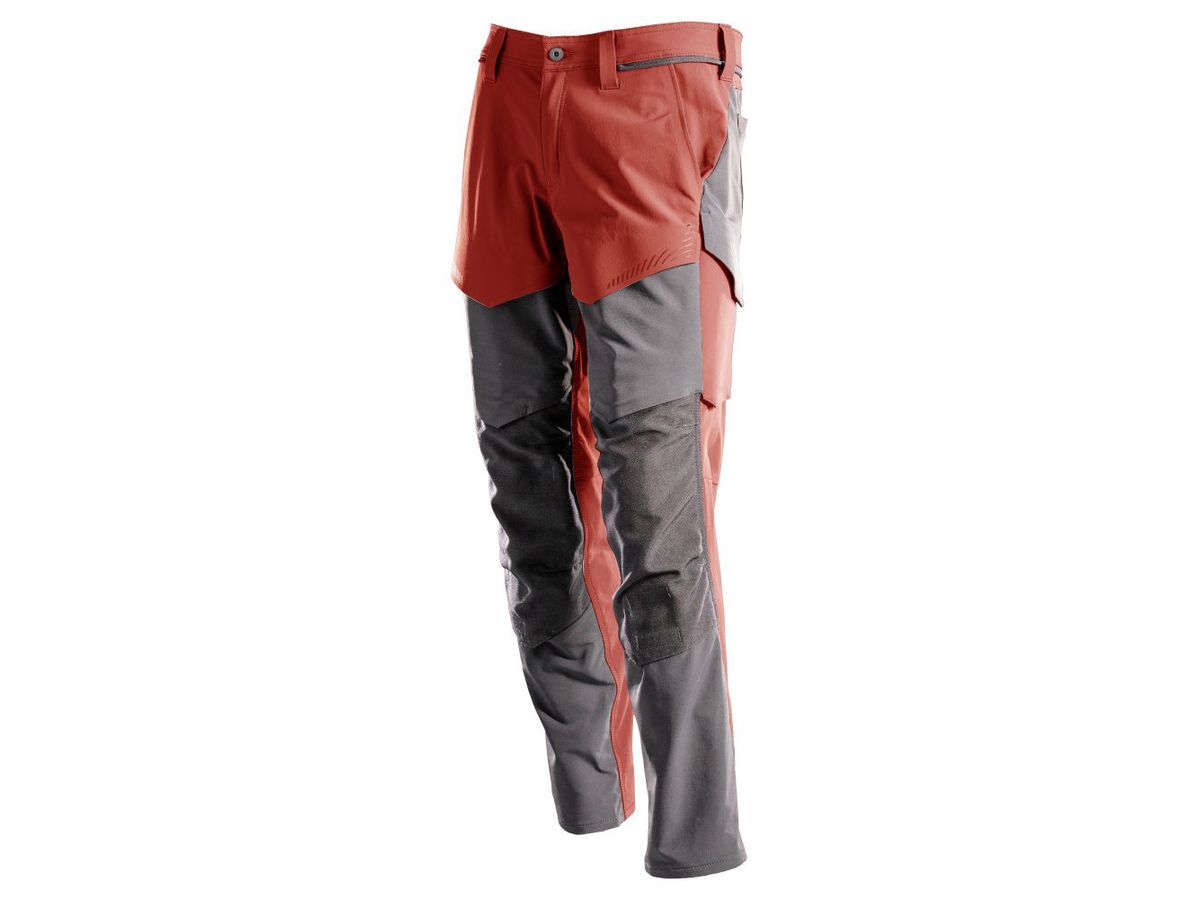 MASCOT®  Hose bordeaux/anthrazitgr 90C62 - Customizet, 92% Polyamid/8% Elasthan