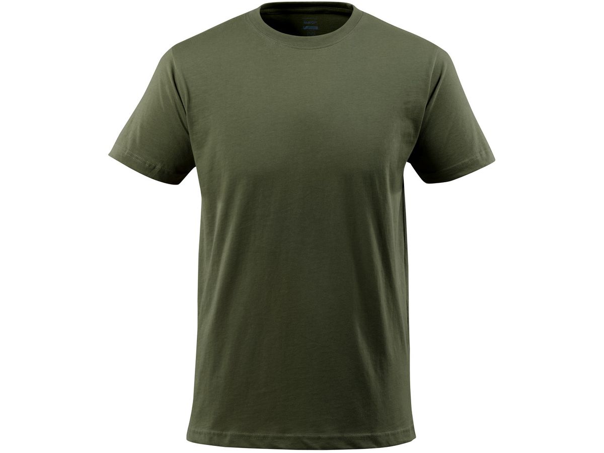 Calais T-Shirt moderne Passform, Gr. L - moosgrün, 100% CO, 175 g/m2