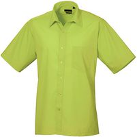 Poplin Short Sleeve Hemd Kurzarm - Premier Workwear Herren