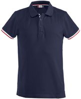 CLIQUE NEWTON Baumwoll-Polo Gr. S - dark navy, 100% gekämmte Baumwolle
