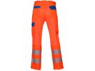 Warnschutzhose, leuchtorange/blau - ESTATE REFLEX, Gr. 54