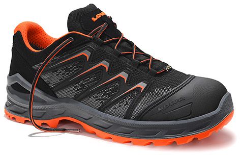 LARROX WORK GTX LO S3 - schwarz/orange