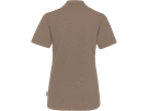 Damen-Poloshirt Perf. Gr. 3XL, nougat - 50% Baumwolle, 50% Polyester