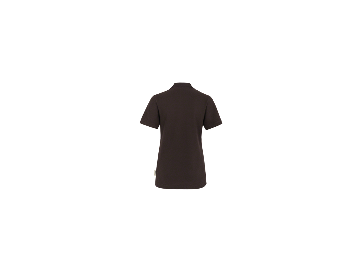 Damen-Poloshirt Perf. 5XL schokolade - 50% Baumwolle, 50% Polyester, 200 g/m²