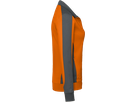 Damen-Sw.jacke Co. Perf. M orange/anth. - 50% Baumwolle, 50% Polyester, 300 g/m²