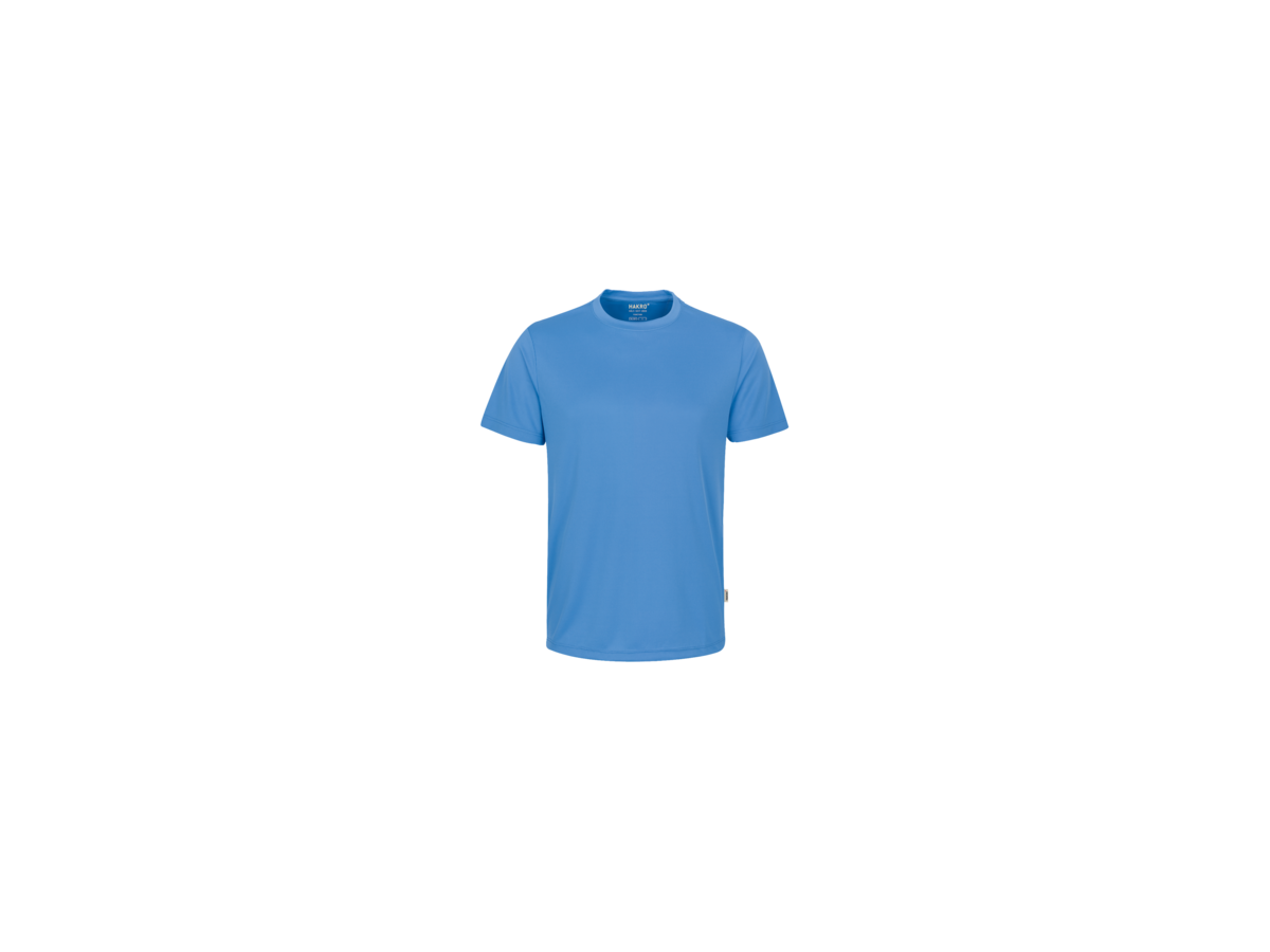 T-Shirt COOLMAX Gr. M, malibublau - 100% Polyester, 130 g/m²