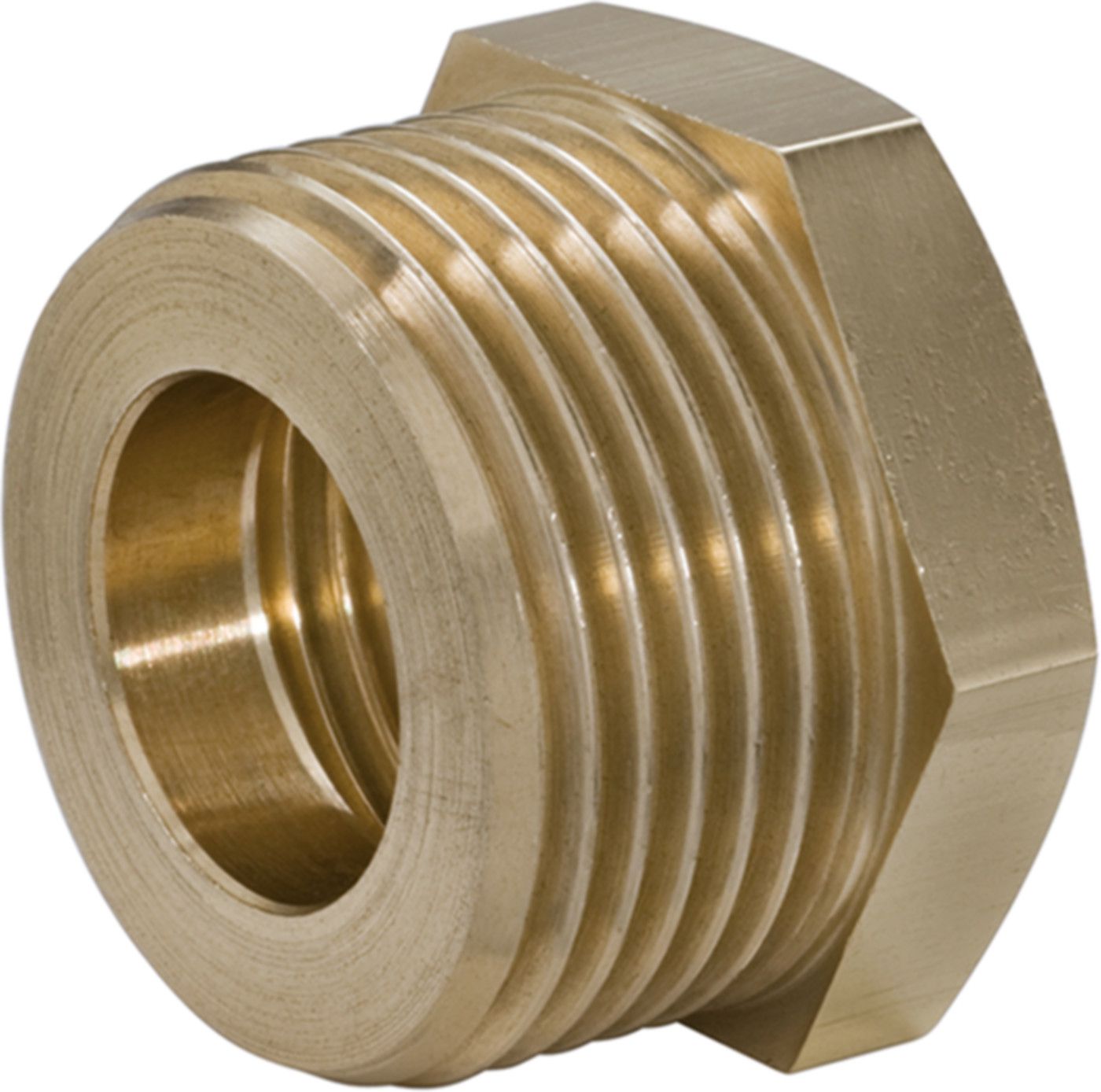 Reduzierstück flachdichtend AG/IG - Messing