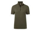 Poloshirt Mikralinar ZIP-Piqué - aus 50% BW 50 PE