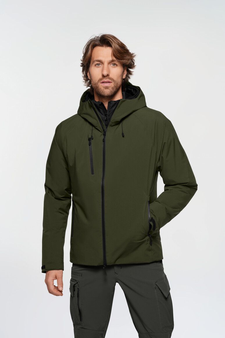 HAKRO High-Activejacke ECO, Gr. L - Farbe: olive, 100% Polyester rec.