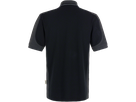 Poloshirt Contrast Perf. S schwarz/anth. - 50% Baumwolle, 50% Polyester, 200 g/m²