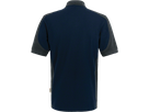 Poloshirt Contrast Perf. S tinte/anth. - 50% Baumwolle, 50% Polyester, 200 g/m²