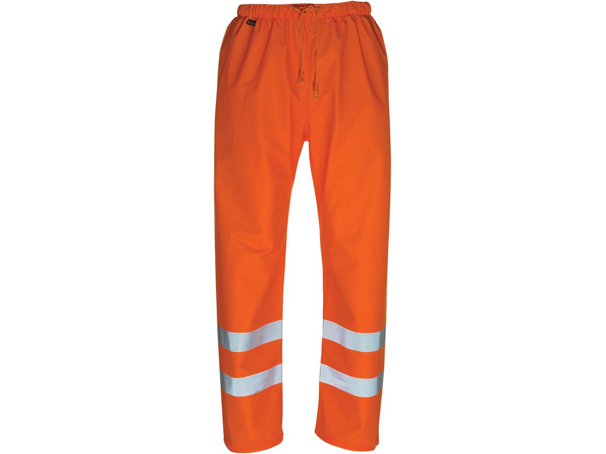 Wolfsberg Regenhose orange Gr. XS - 70% Polyester 30% Polyurethan