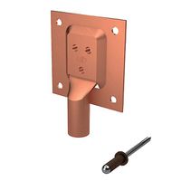 Anschlussset für Blech inkl. 7 Nieten - Leiterverbindung mit Presskabelschuh