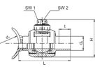 Anbohrkugelhähne ALIAXIS FRIALEN AKHP TL - Ø da 60 mm