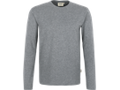 Longsleeve Heavy Gr. 2XL, grau meliert - 85% Baumwolle, 15% Viscose, 185 g/m²