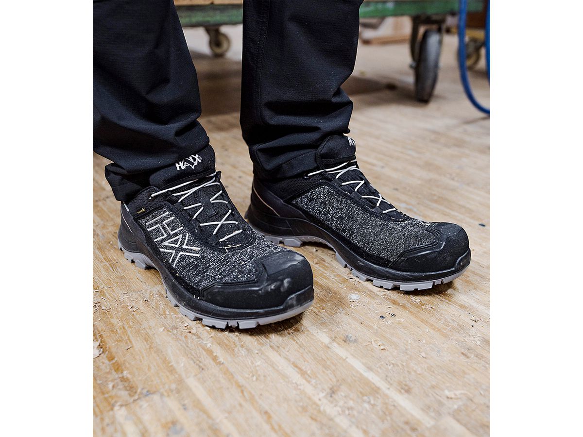HAIX Black Eagle Safety 400 C GTX - grey, Gr. 9.0 (EU 43)