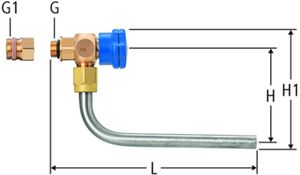 Probenahmeventil, zur Entnahme von - Trinwasserproben