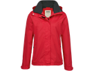 Damen-Regenjacke Colorado Gr. L, rot - 100% Polyester