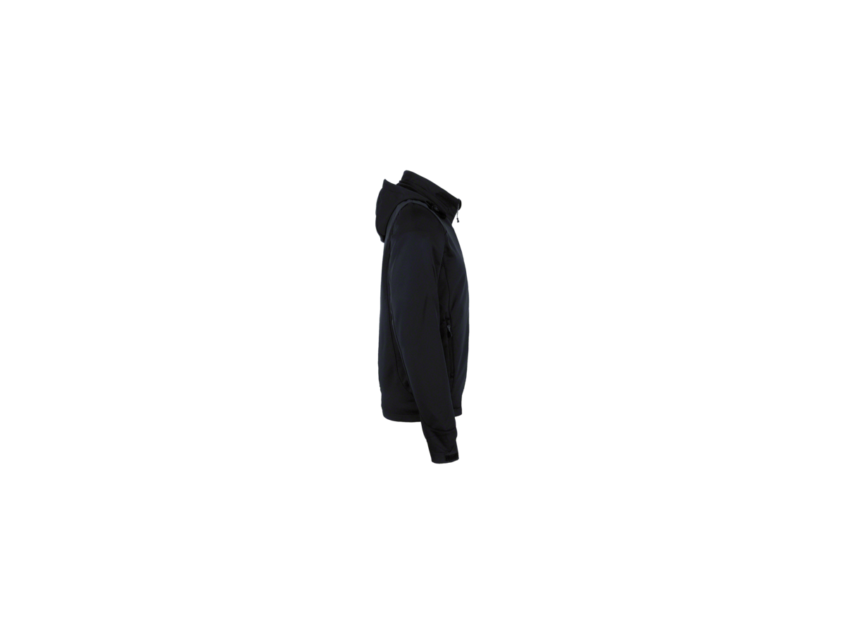 Softshelljacke Ontario Gr. XS, schwarz - 100% Polyester, 230 g/m²