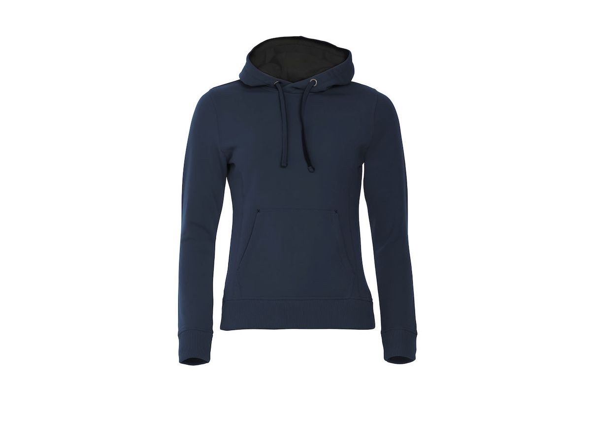 CLIQUE Classic Hoody Ladies Gr. S - dark navy, 80% CO / 20% PES, 300 g/m2