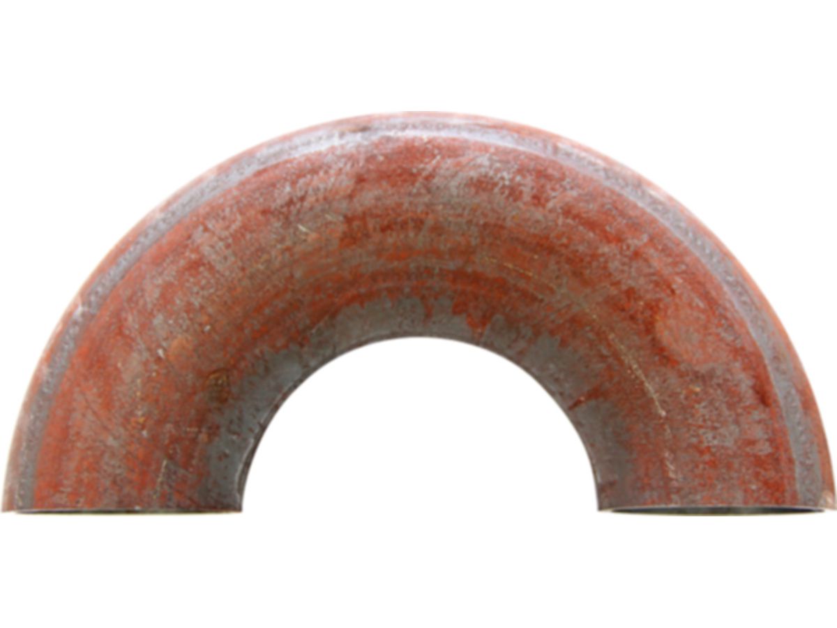 Gasrohrbogen nahtlos S235 3d 180°