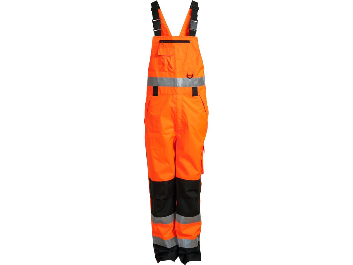 ELKA Visible Xtreme Latzhose Gr. 3XL - orange/schwarz