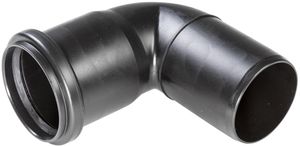 HDPE-Kanalbogen gemufft 45° NW 110 mm - inkl. Dichtung, SN 2-8, PE 80