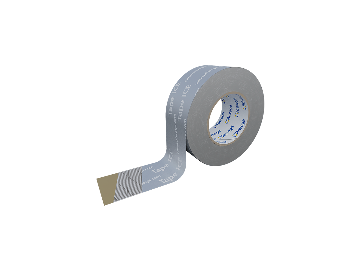 Riwega USB Tape ICE 60 mm Klebeband - Rol. à 25 m (10 Rol./Pack)