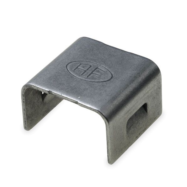 Fixierungsbügel Inox blank - zu Leitungshalter Quadro