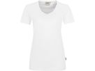 Damen V-Shirt Mikralinar PRO, Gr. 4XL - hp weiss